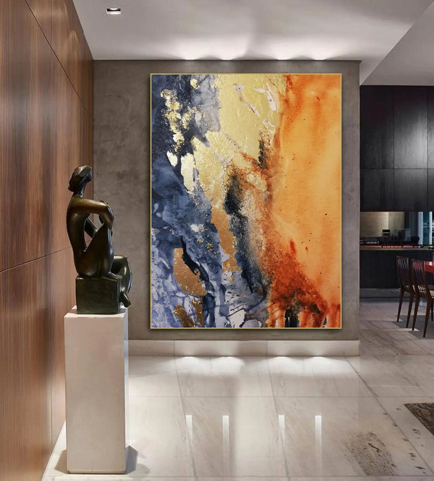 The Shape of Noise Series - Abstract Oil Painting on Canvas