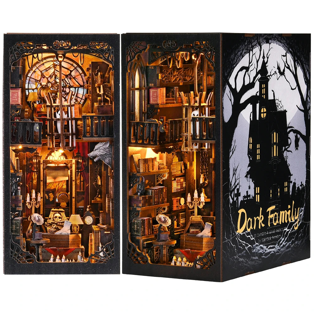The Manor of Shadows – Gothic Mystery DIY Book Nook