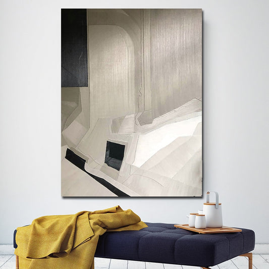 Abstract Seaside Hand-painted Oil Paintings On Canvas