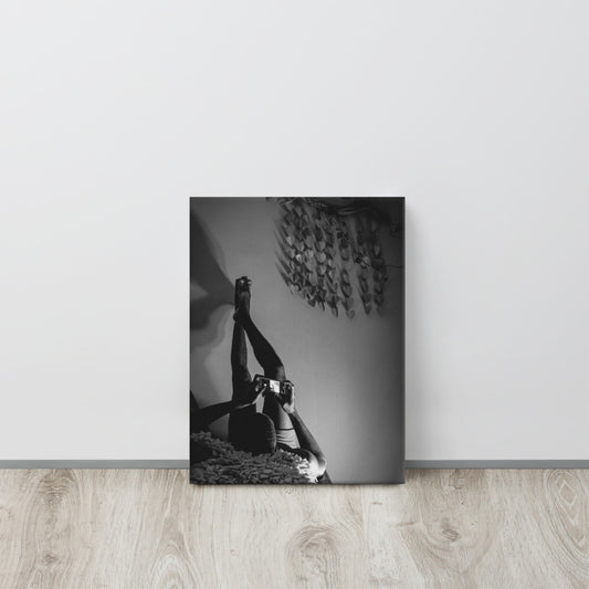 The Social Man Canvas Print