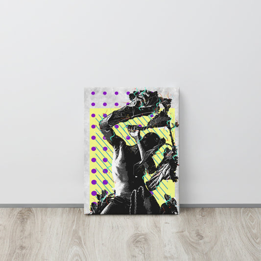 The Fiddler Pop Canvas Print