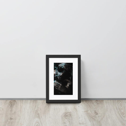 Derelict #2 Matte Paper Framed Poster With Mat - Innovign Art