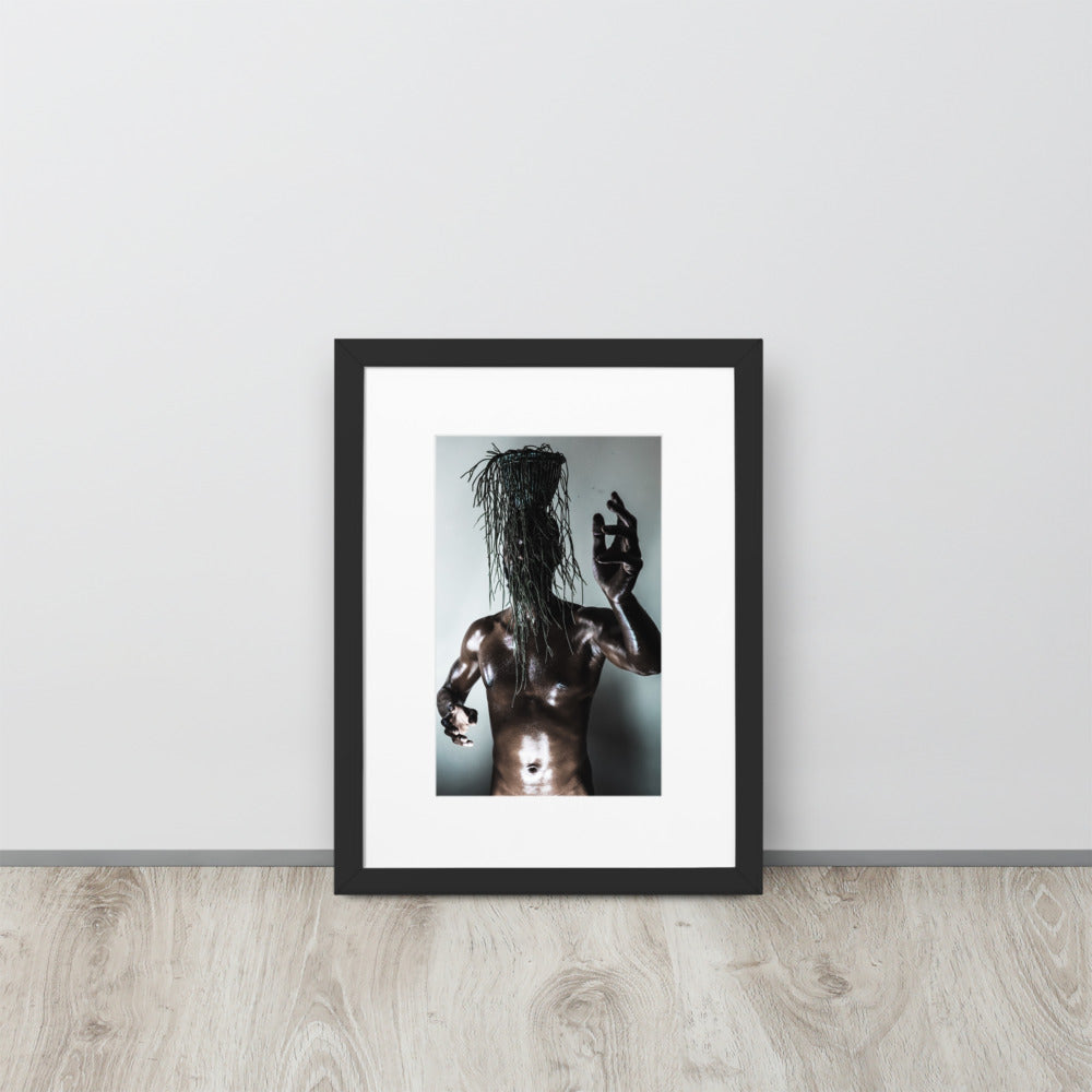 The Planter Matte Paper Framed Poster With Mat