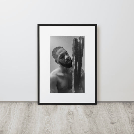 The Plant Guy Matte Paper Framed Poster With Mat