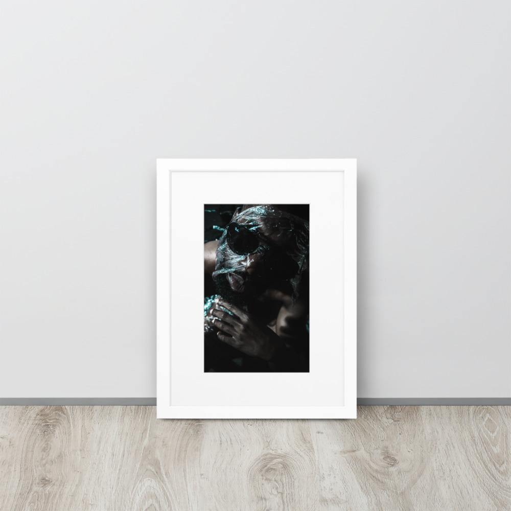 Derelict #2 Matte Paper Framed Poster With Mat - Innovign Art