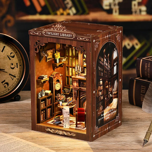 The Twilight Library – Victorian Dark Academia Nook