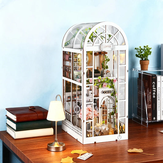 The Glasshouse Café – 3D Architectural DIY Miniature Kit