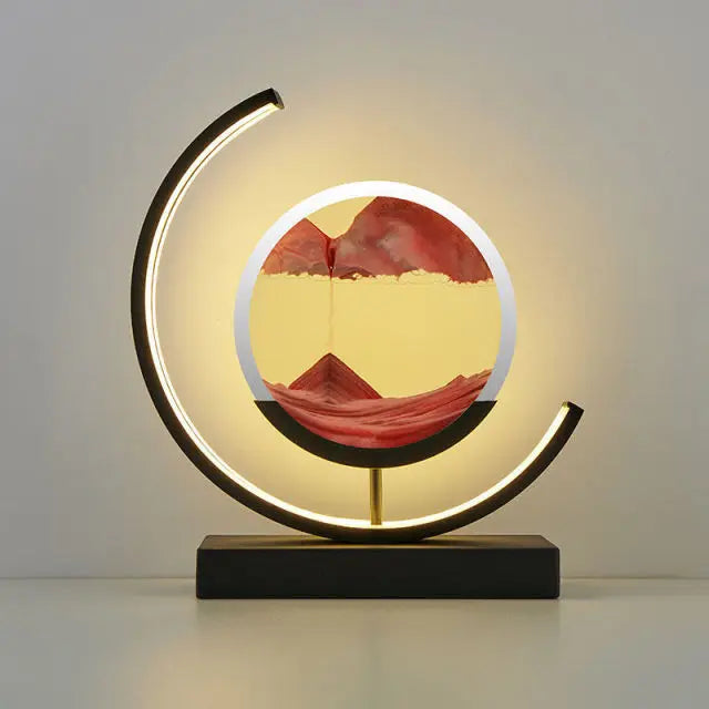 The Halo Ambient –  LED Kinetic Sand Lamp