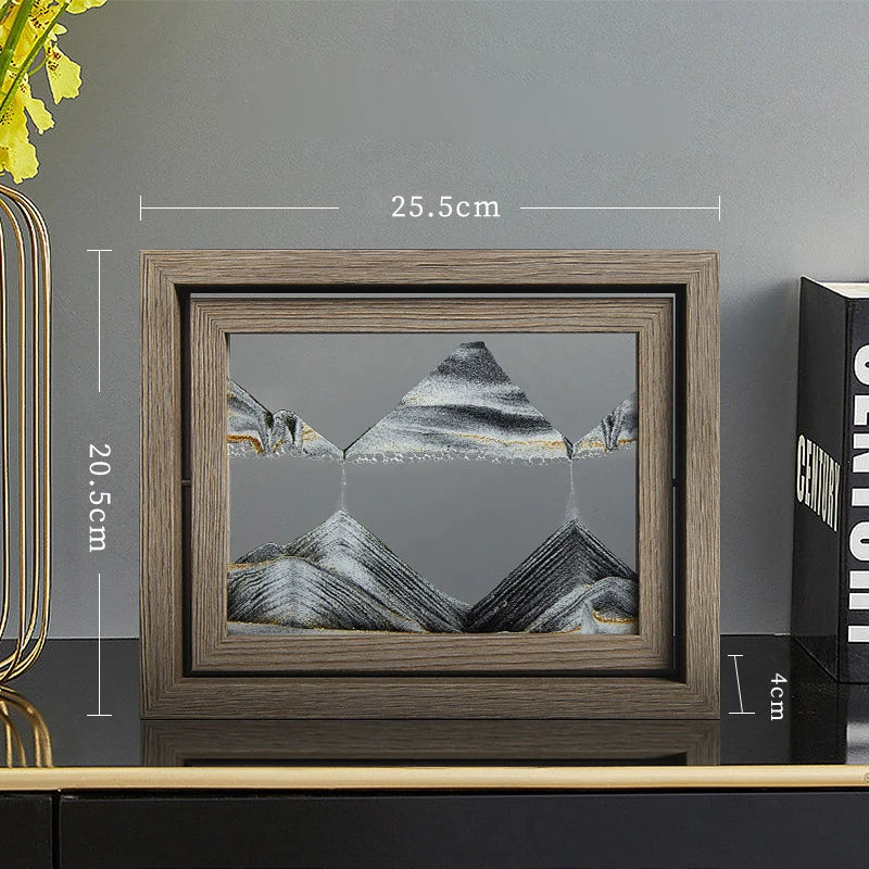 The Nordic Birch – Minimalist Floating Sandscape
