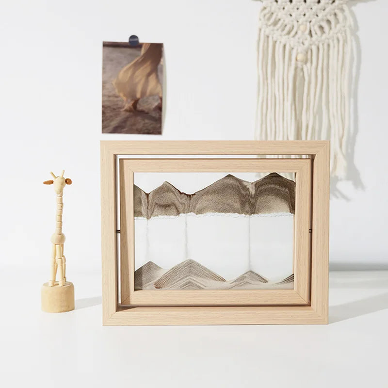 The Nordic Birch – Minimalist Floating Sandscape