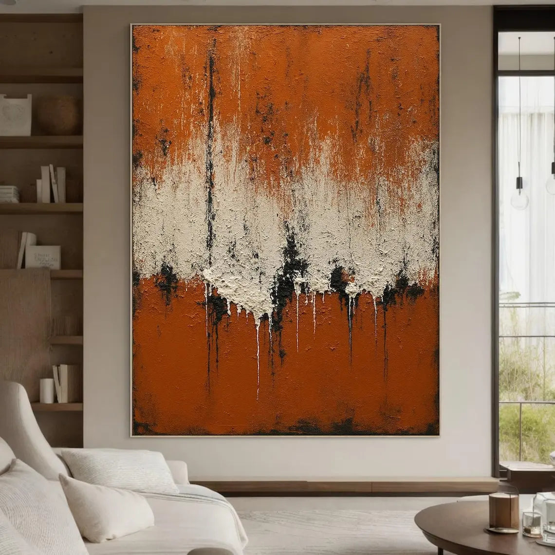 Echoes Beneath Color series - Abstract Oil Painting on Canvas