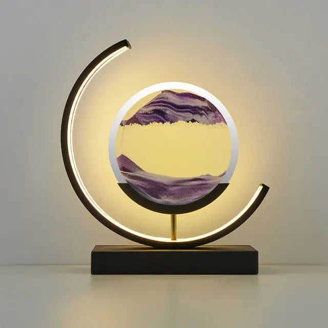 The Halo Ambient –  LED Kinetic Sand Lamp