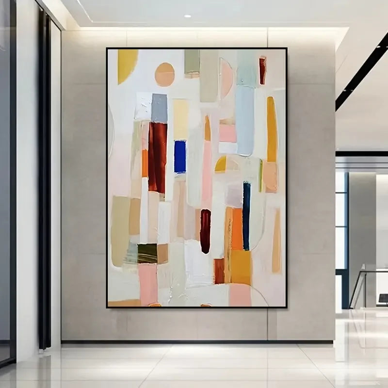Luminous Collapse Series - Abstract Oil Painting on Canvas