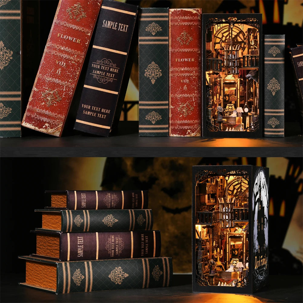 The Manor of Shadows – Gothic Mystery DIY Book Nook