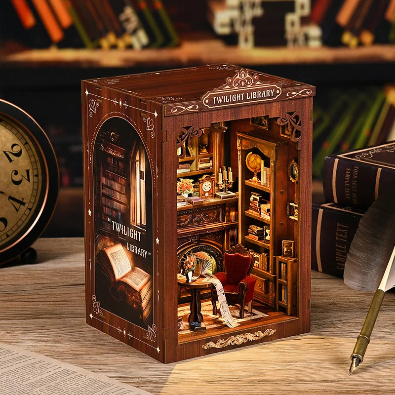 The Twilight Library – Victorian Dark Academia Nook