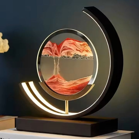The Halo Ambient –  LED Kinetic Sand Lamp