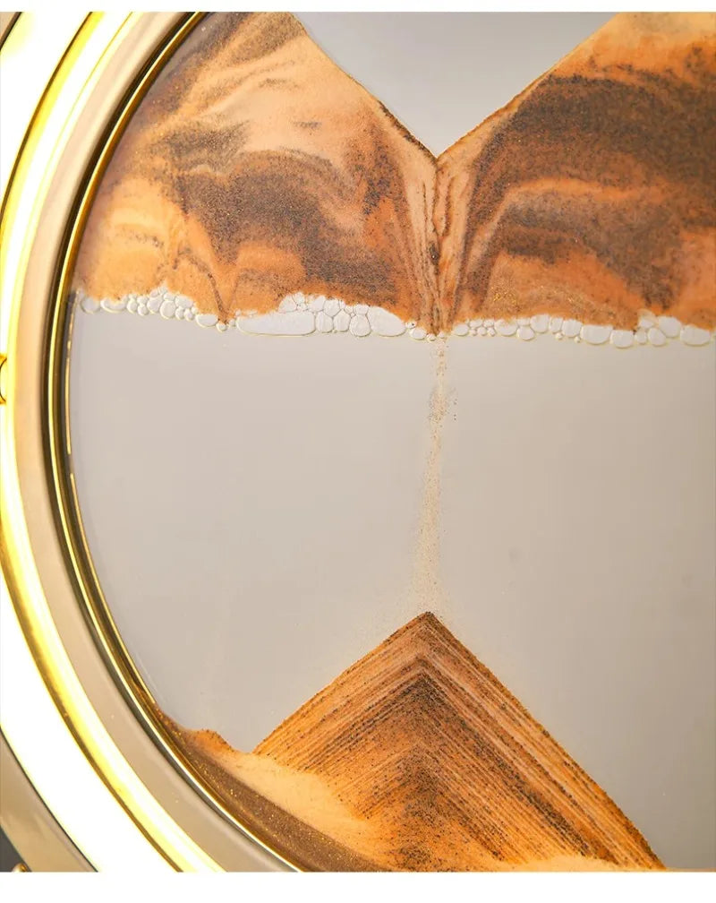 The Eclipse Lumina – Integrated Kinetic Sand Art & Mood Lamp