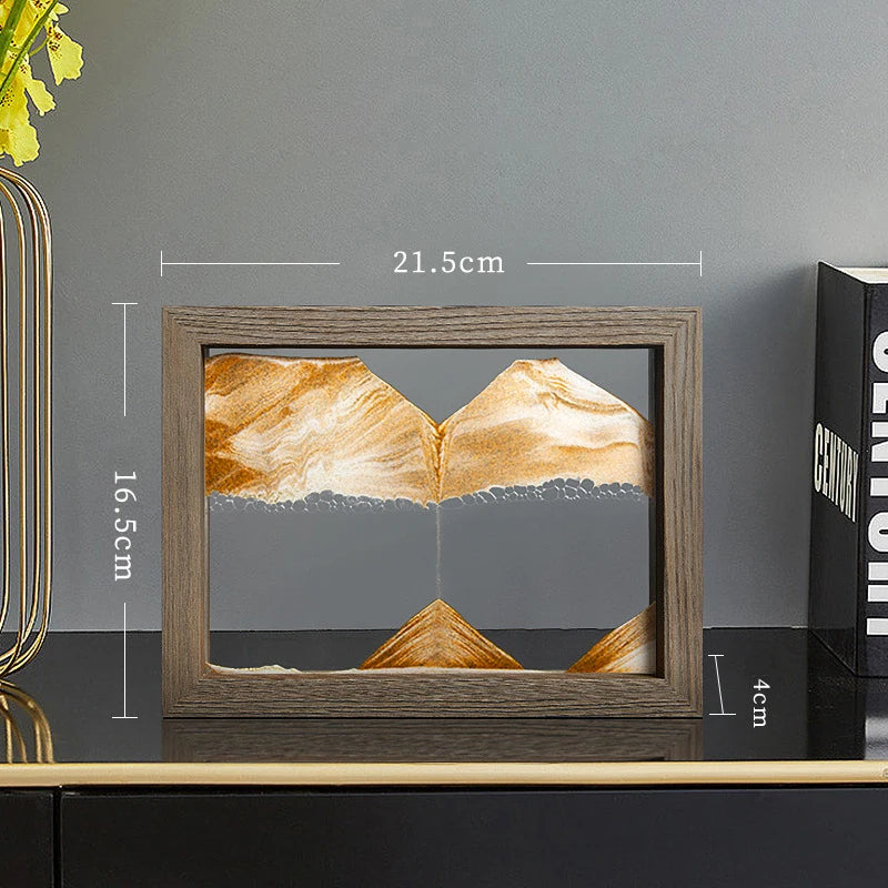 The Nordic Birch – Minimalist Floating Sandscape