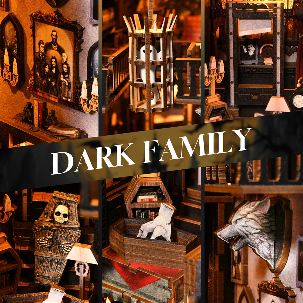 The Manor of Shadows – Gothic Mystery DIY Book Nook