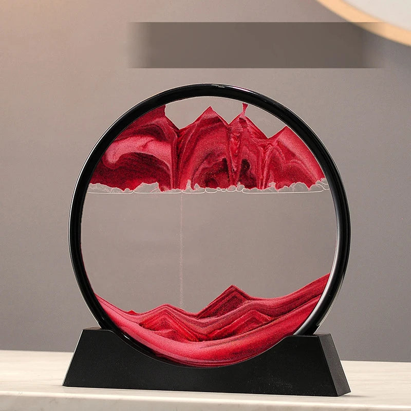 The Arctic Minimalist – Pure White Kinetic Art Frame
