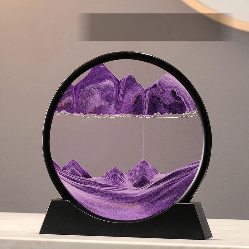 The Arctic Minimalist – Pure White Kinetic Art Frame