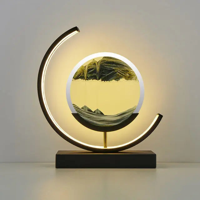 The Halo Ambient –  LED Kinetic Sand Lamp