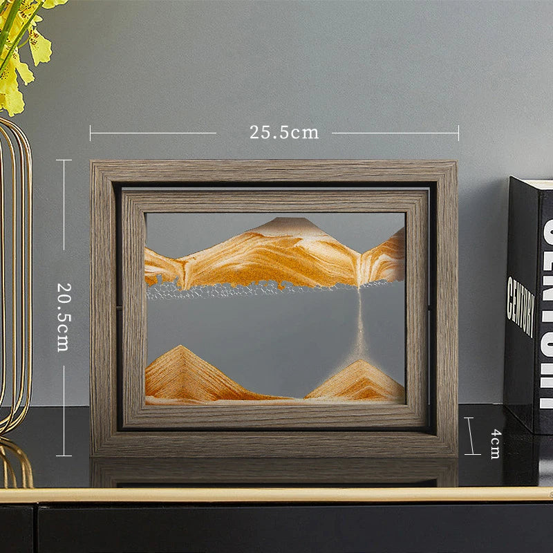 The Nordic Birch – Minimalist Floating Sandscape
