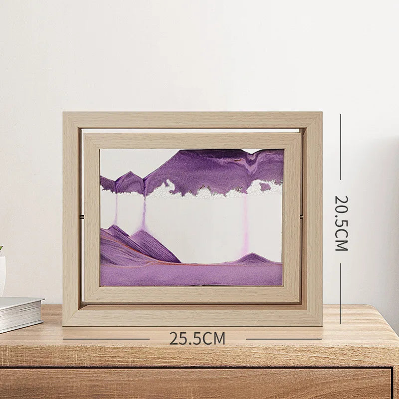 The Nordic Birch – Minimalist Floating Sandscape