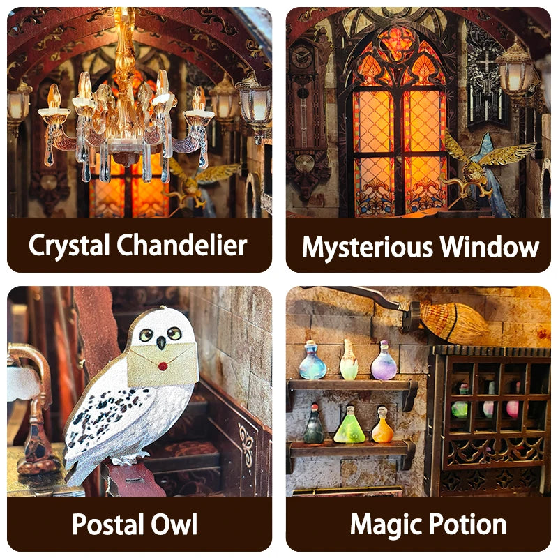 The Magician’s Common Room – Wizarding Academy DIY Nook