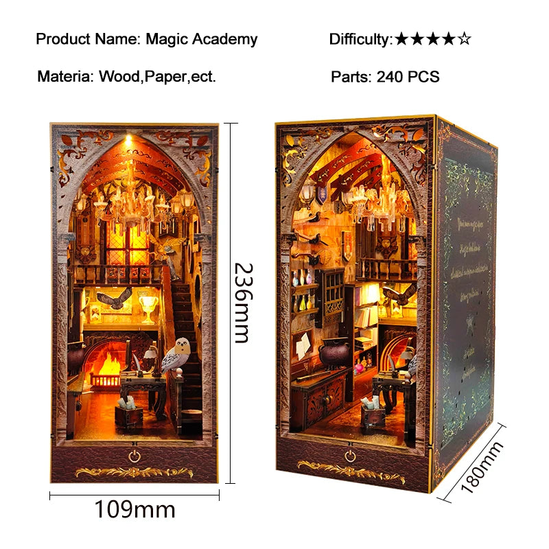 The Magician’s Common Room – Wizarding Academy DIY Nook