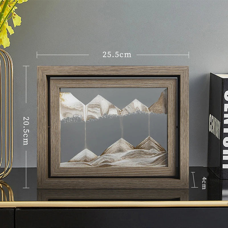 The Nordic Birch – Minimalist Floating Sandscape