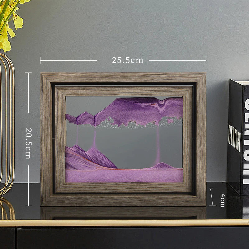 The Nordic Birch – Minimalist Floating Sandscape