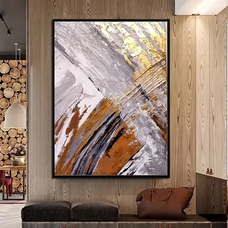 Luminous Collapse Series - Abstract Oil Painting on Canvas