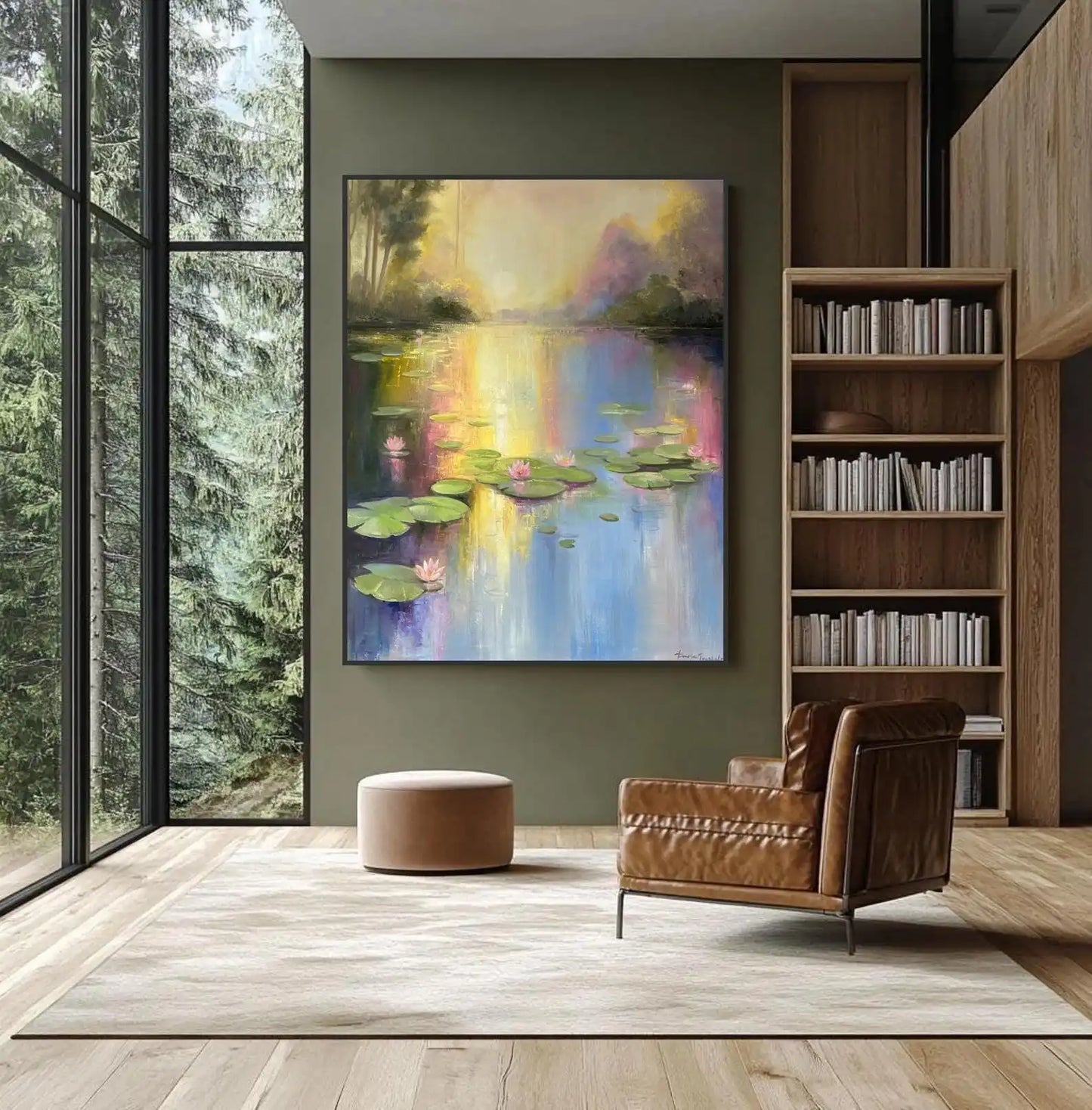 The Shape of Noise Series - Abstract Oil Painting on Canvas