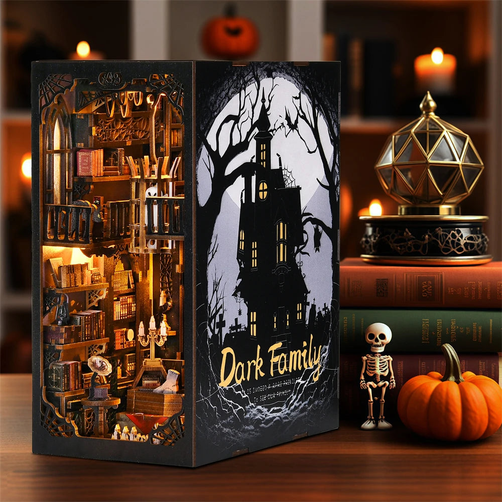The Manor of Shadows – Gothic Mystery DIY Book Nook