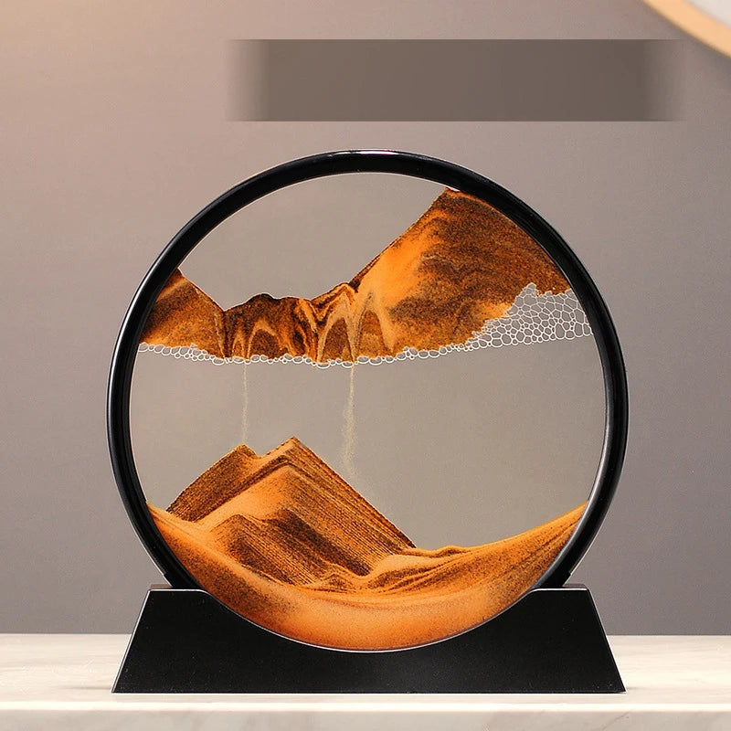 The Arctic Minimalist – Pure White Kinetic Art Frame