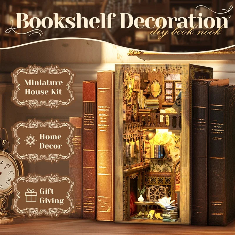 The Eternal Bookstore – Grand Library 3D Miniature Kit
