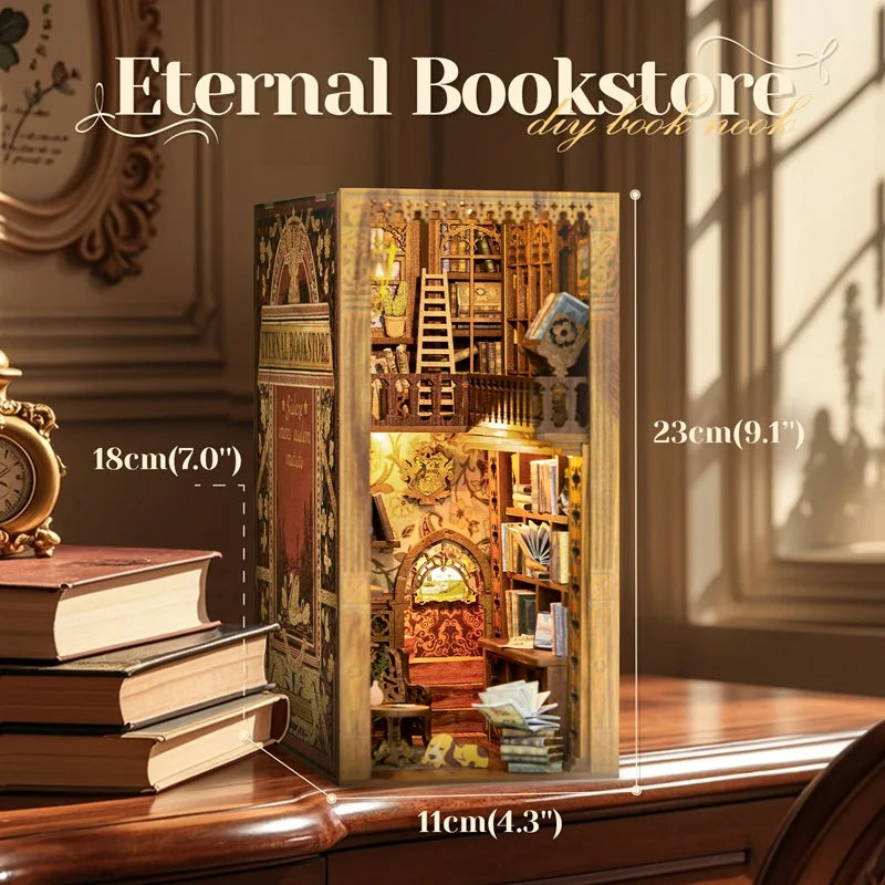 The Eternal Bookstore – Grand Library 3D Miniature Kit