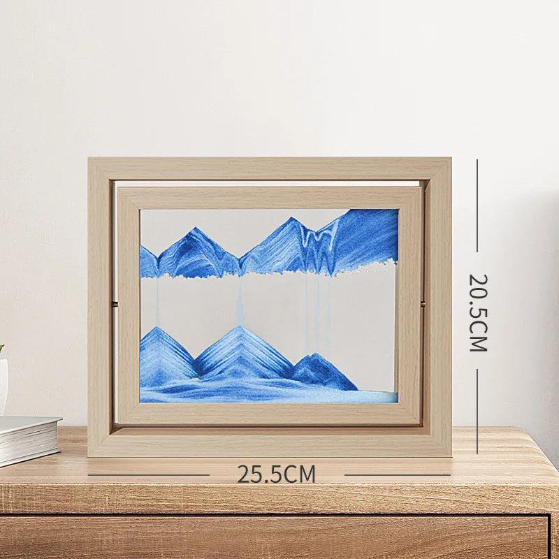 The Nordic Birch – Minimalist Floating Sandscape