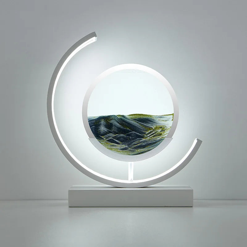 The Halo Ambient –  LED Kinetic Sand Lamp