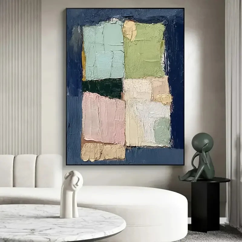 Luminous Collapse Series - Abstract Oil Painting on Canvas