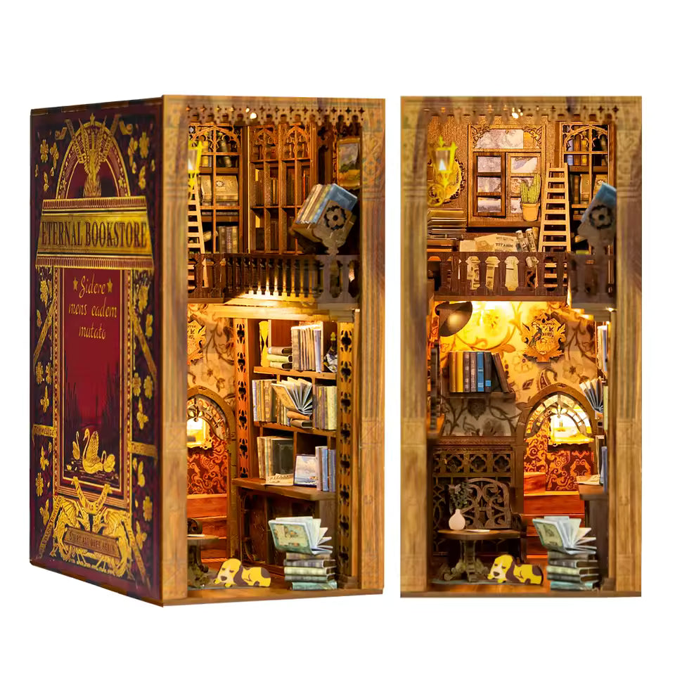 The Eternal Bookstore – Grand Library 3D Miniature Kit