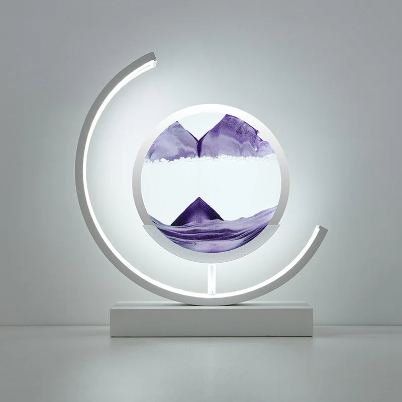 The Halo Ambient –  LED Kinetic Sand Lamp