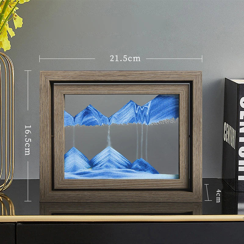 The Nordic Birch – Minimalist Floating Sandscape