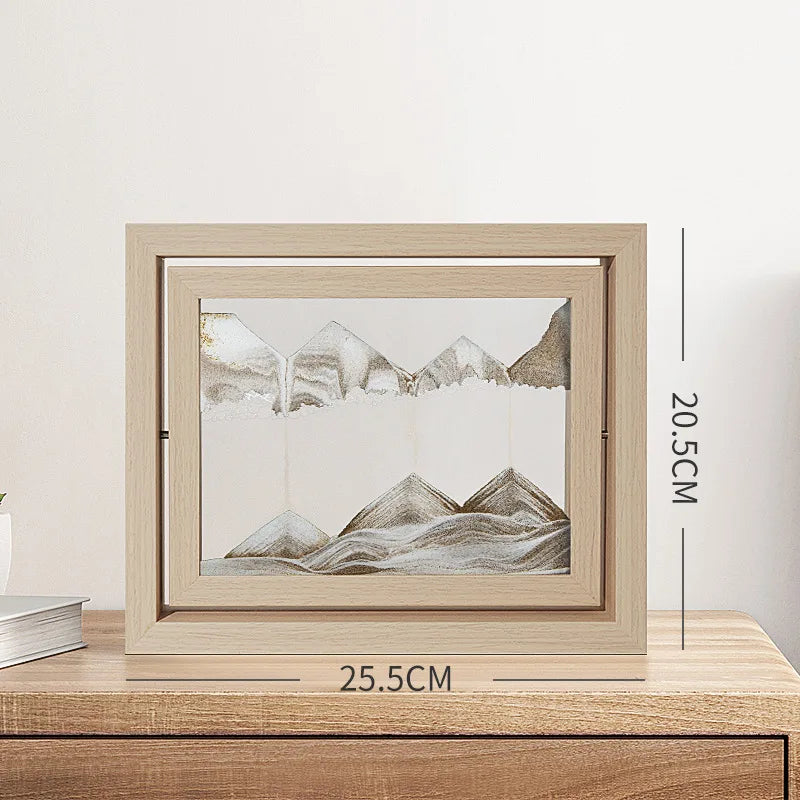 The Nordic Birch – Minimalist Floating Sandscape