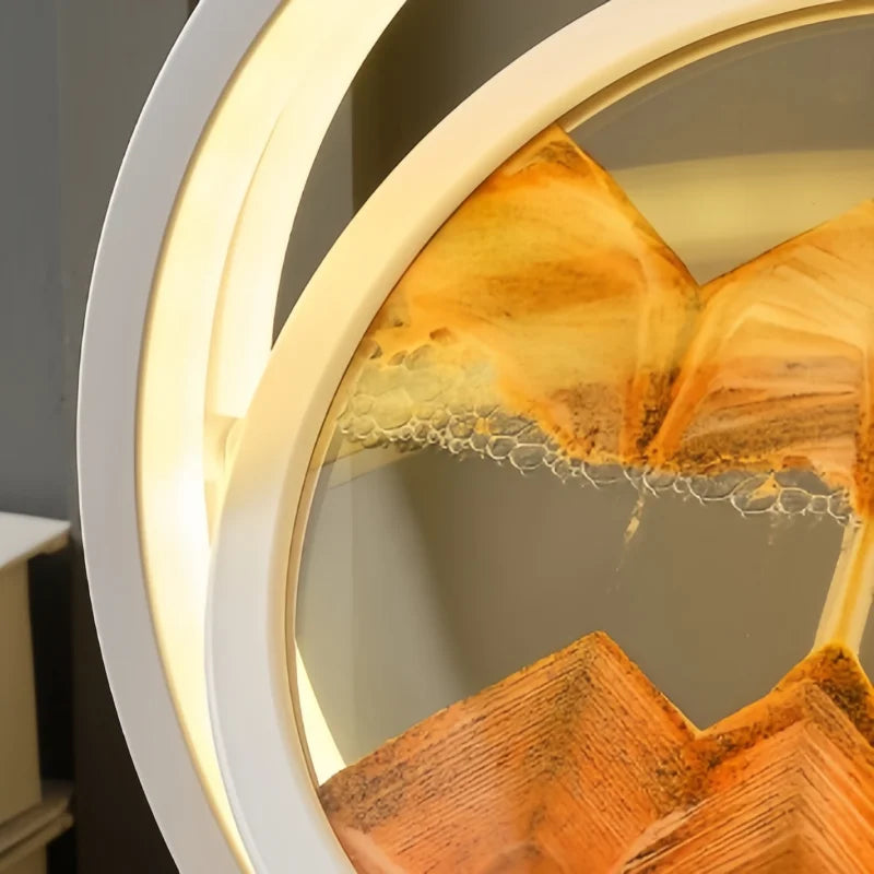 The Eclipse Lumina – Integrated Kinetic Sand Art & Mood Lamp