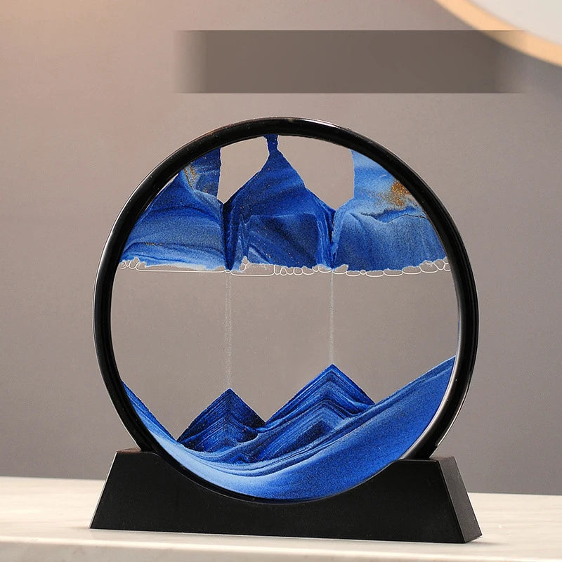 The Arctic Minimalist – Pure White Kinetic Art Frame