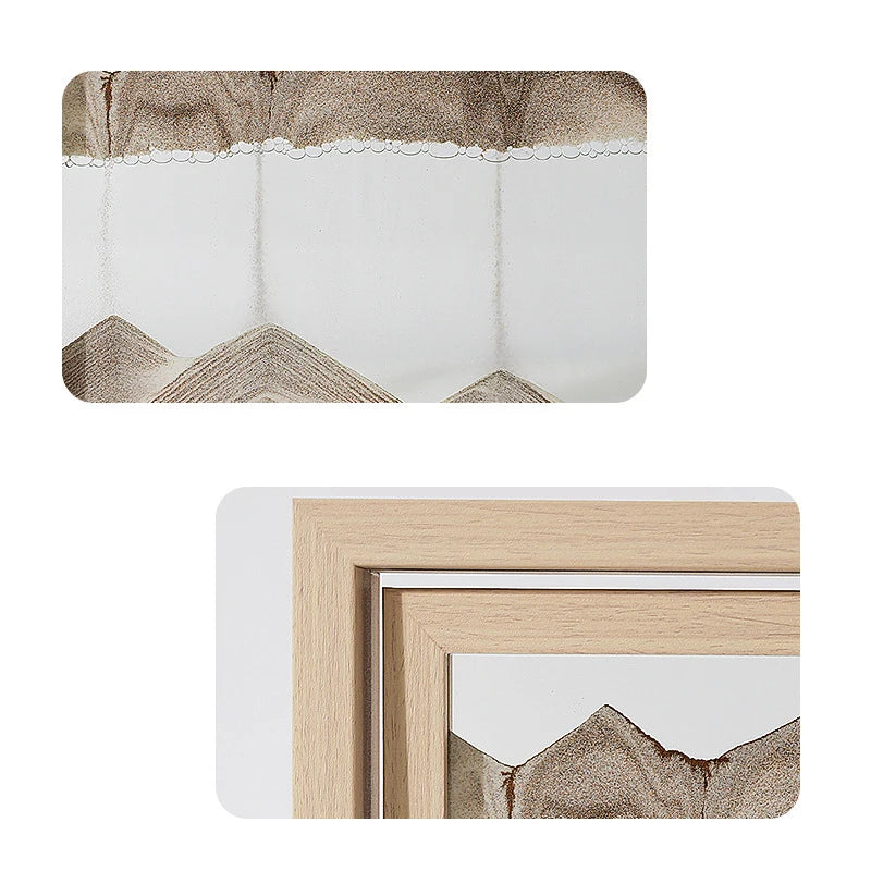 The Nordic Birch – Minimalist Floating Sandscape