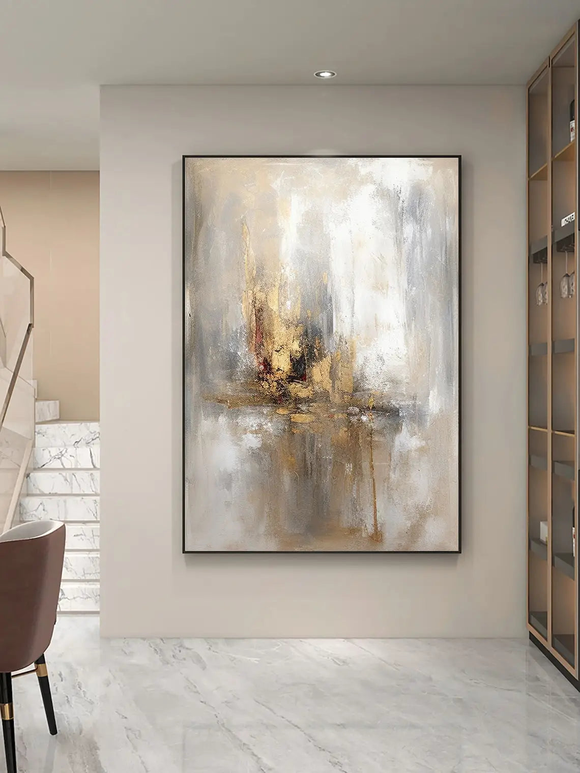 Veins of Infinity Series - Abstract Oil Painting on Canvas