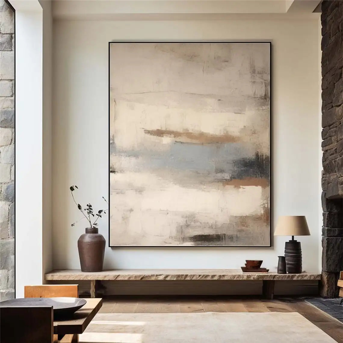 Echoes Beneath Color series - Abstract Oil Painting on Canvas